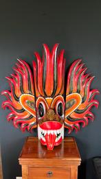 Authentiek handgesneden masker uit Sri Lanka, Ophalen
