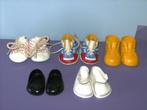 Vintage poppen schoentjes. (5 paar), Verzamelen, Ophalen of Verzenden, Gebruikt, Accessoires
