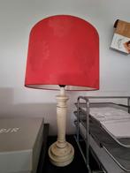 Lampedaire nachtlamp tafellamp rood, Ophalen, Zo goed als nieuw
