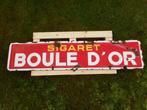 Emaille bord Boule D'or., Verzamelen, Merken en Reclamevoorwerpen, Ophalen, Gebruikt, Reclamebord