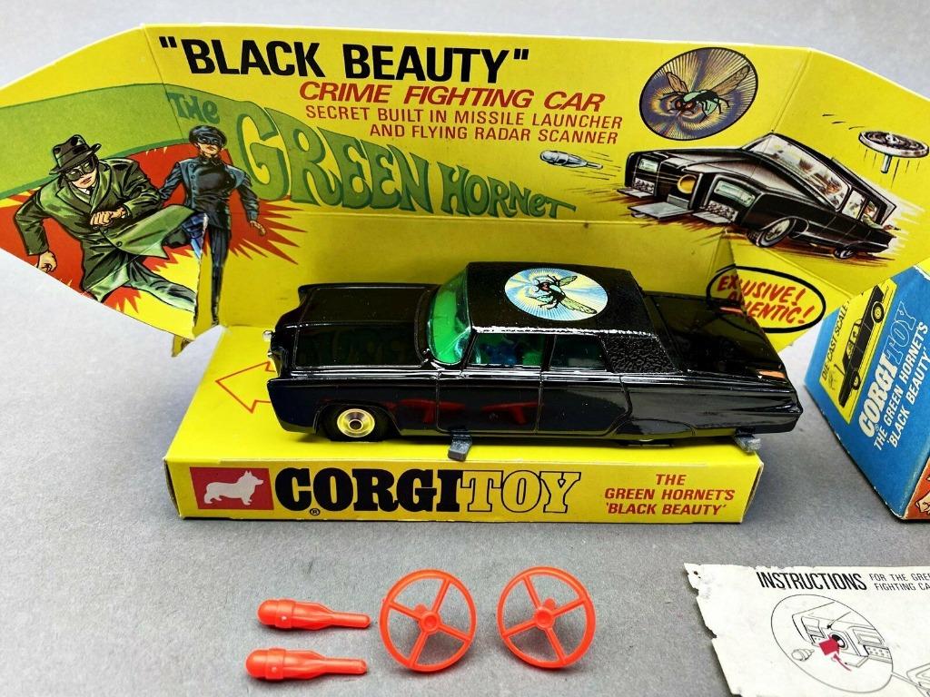 Voiture Vintage Corgi Green Hornets Black Beauty
