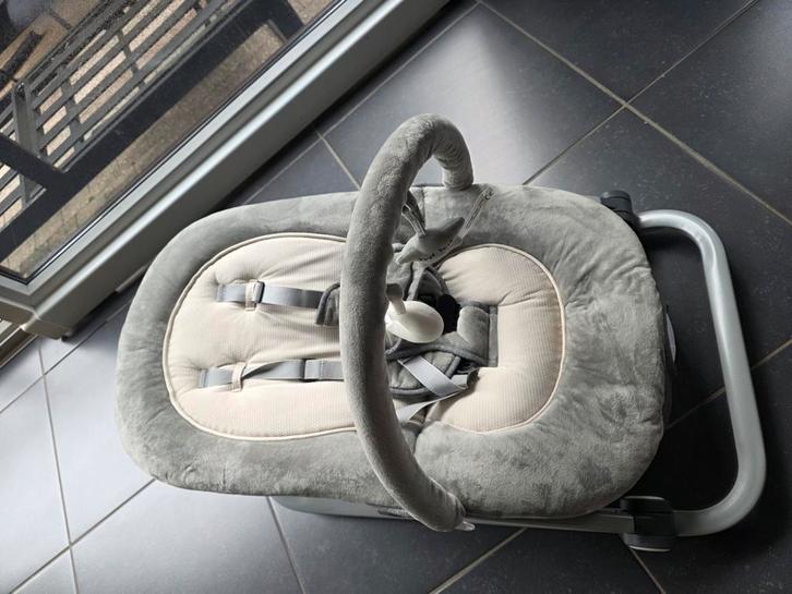 Bo Jungle B-Rocker Grey Wipstoel, Kinderen en Baby's, Wipstoeltjes, Zo goed als nieuw, Wipstoel, Overige merken, Met gordel(s) of riempje(s)