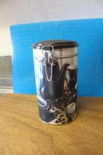 Retro koffiedoos koffiepot blik om koffie te bewaren 2 stuks, Overige materialen, Overige typen, Ophalen of Verzenden, Zo goed als nieuw
