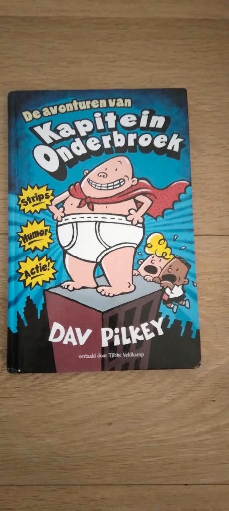 Dav Pilkey - De avonturen van Kapitein Onderbroek, Livres, Livres pour enfants | Jeunesse | Moins de 10 ans, Comme neuf, Enlèvement ou Envoi