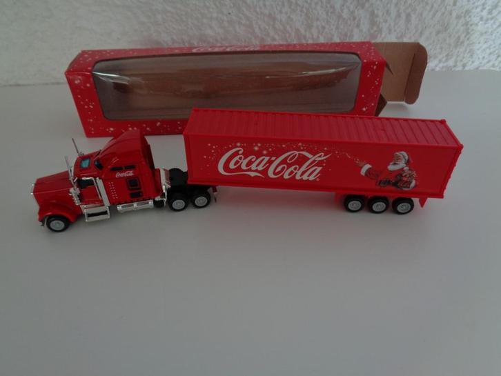 Collection Camion + remorque. Marque: "COCA COLA"., Collections, Marques & Objets publicitaires, Neuf, Autres types, Enlèvement ou Envoi