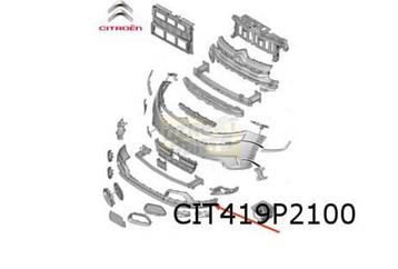 Citroën C5 Aircross voorbumper onder zwart (te spuiten) Orig disponible aux enchères