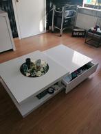 Salontafel met opbergvak en schuif, Huis en Inrichting, Tafels | Salontafels, Ophalen, Gebruikt
