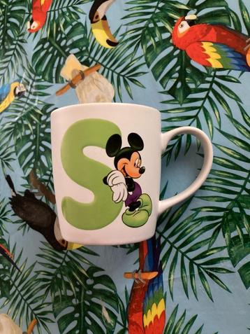 Leuke Mickey Mouse mok ( Letter S ) Disneyland Parijs, Enlèvement ou Envoi, Mickey Mouse, Service
