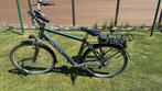 Elektrische heren fiets, Fietsen en Brommers, Elektrische fietsen, Zo goed als nieuw, 47 tot 51 cm, 50 km per accu of meer, Ophalen