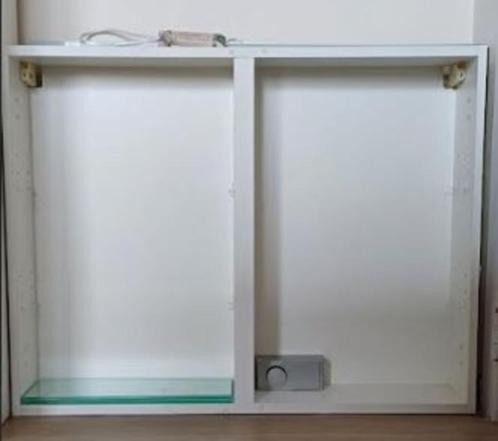 spiegelkast badkamer, Huis en Inrichting, Badkamer | Badkamermeubels, Zo goed als nieuw, Spiegelkast, Minder dan 100 cm, 50 tot 100 cm