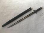 wo1 - Britse Lee Enfield bajonet P1907 met schede - top, Verzamelen, Ophalen of Verzenden, Landmacht, Mes of Dolk