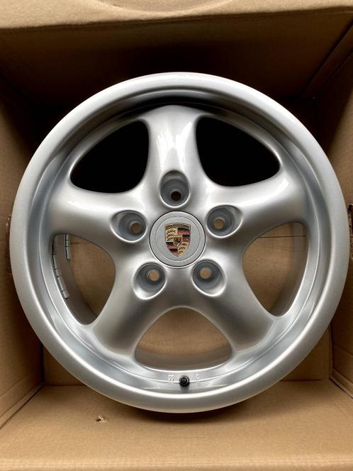 Porsche 993 Cup 2 velgen - 7 en 9x17", Auto-onderdelen, Banden en Velgen, Velg(en), 17 inch, Personenwagen, Ophalen