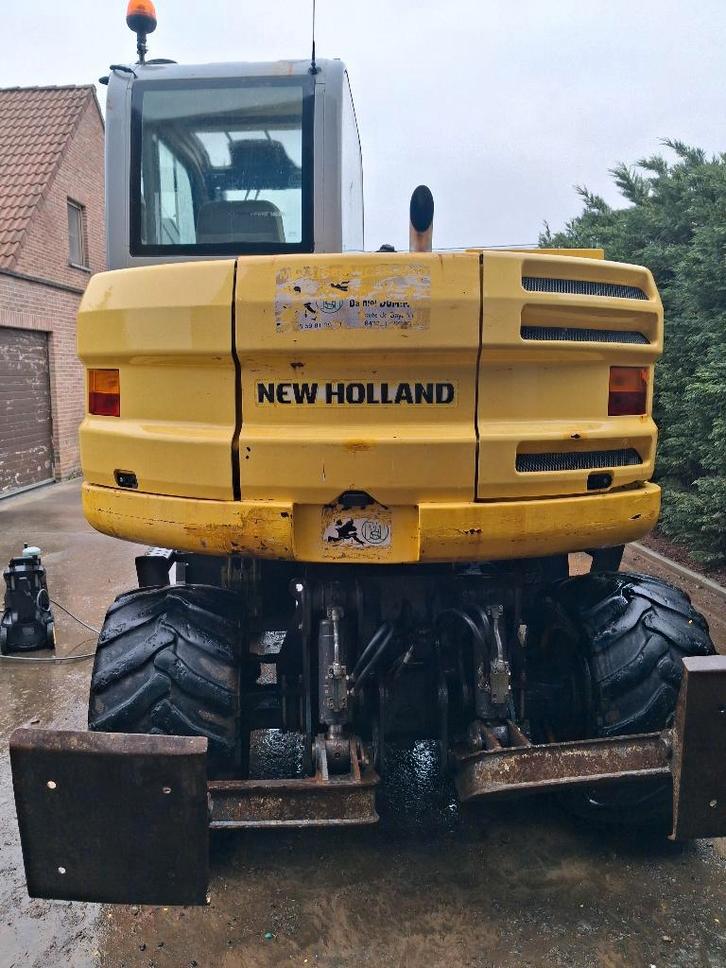 Grue sur pneus new holland mh2.6, Articles professionnels, Machines & Construction | Grues & Excavatrices, Grue, Enlèvement