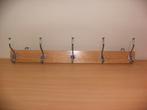kapstok met 5 haken, Ophalen, Zo goed als nieuw, Hout