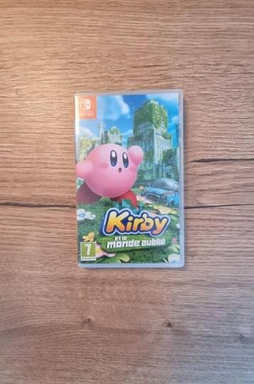 Kirby en de vergeten wereld Nintendo Switch beschikbaar voor biedingen