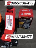 PACK CRIC 4 TONNES AVEC PEDAL + 2 CHANDELLES 150€ PROMO!, Enlèvement, Neuf, Hydraulique, Cric de garage