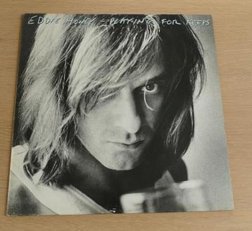 LP  Eddie Money ‎– Playing For Keeps   beschikbaar voor biedingen