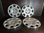 4 originele Peugeot 206 207 partner 14" wieldoppen, Auto diversen, Wieldoppen, Ophalen of Verzenden, Gebruikt