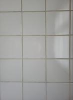 Witte tegels, faience voor badkamer, keuken, wasplaats, Doe-het-zelf en Bouw, Tegels, Zo goed als nieuw, Ophalen