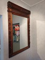 Grote antieke spiegel, Antiek en Kunst, Ophalen, Rechthoekig, 50 tot 100 cm, 100 tot 150 cm