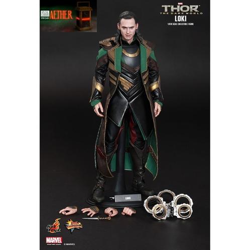 Avengers " Loki " Marvel Hot Toys MMS 231 + Bonus, Verzamelen, Beelden en Beeldjes, Zo goed als nieuw, Ophalen of Verzenden