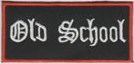 Old School stoffen opstrijk patch embleem #1, Verzenden, Nieuw