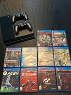 Playstation 4 500GB met 10 spelletjes, Games en Spelcomputers, Spelcomputers | Sony PlayStation 4, Ophalen of Verzenden, Zo goed als nieuw