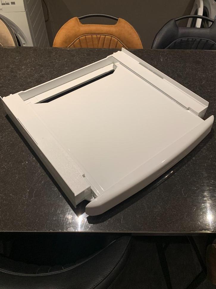 Tussenstuk om droger op wasmachine te plaatsen, Elektronische apparatuur, Droogkasten, Nieuw, Overige typen, Ophalen