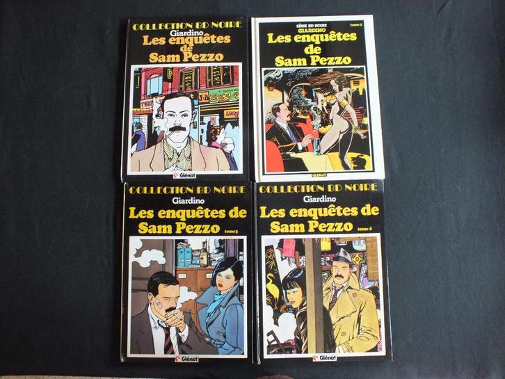 SAM PEZZO (4 ALBUMS / 3 EO).    EDITIONS GLENAT, Livres, BD, Neuf, Série complète ou Série, Enlèvement ou Envoi
