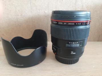 Canon EF 35mm f/1.4 L USM beschikbaar voor biedingen
