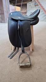Massimo dressuur zadel zwart 16,5 inch, Ophalen of Verzenden, Zo goed als nieuw, Dressuur