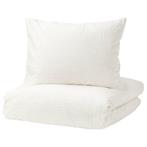 Dekbed Ikea voor 1 persoonsbed, Huis en Inrichting, Ophalen, Zo goed als nieuw, Wit, Dekbedovertrek