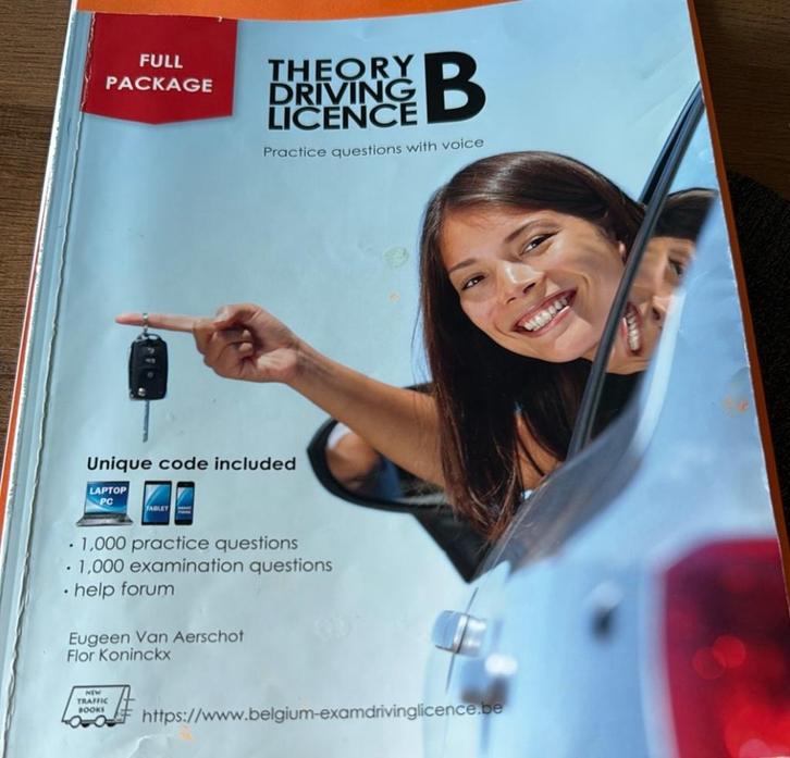 Driving licence B - full package (theory and exercise book +, Boeken, Overige Boeken, Zo goed als nieuw, Ophalen