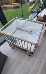 Babypark met matrasje en randbescherming. Met speeltjes., Kinderen en Baby's, Babyparken, Ophalen, In hoogte verstelbaar