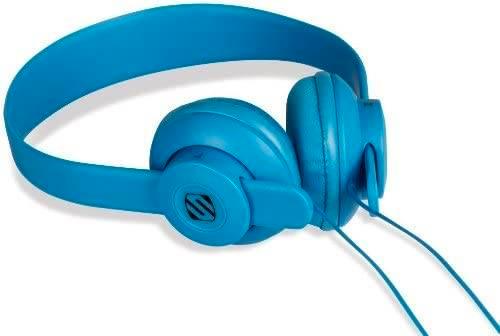 Scosche SHP400-BL – blauwe hoofdtelefoon, TV, Hi-fi & Vidéo, Casques audio, Neuf, Supra-aural, Enlèvement ou Envoi