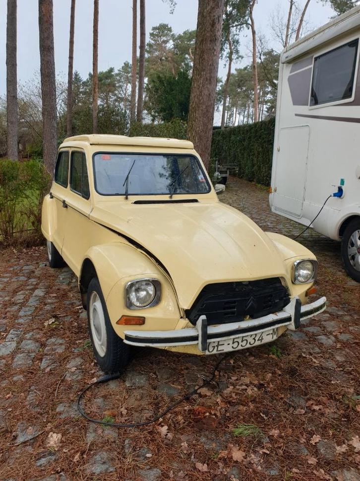 Citroën Dyane 1980, Autos, Citroën, Particulier, Autres modèles, Essence, Berline, 5 portes, Boîte manuelle, Beige, Noir, Autre