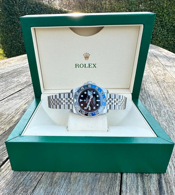 Rolex GMT-Master II “Batgirl”, Handtassen en Accessoires, Horloges | Heren, Nieuw, Rolex, Ophalen of Verzenden