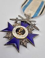 Medaille, Bayern MvO , zilver "GH-950", WO1 , WW1, Verzenden, Lintje, Medaille of Wings