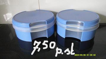 Tupperware koektrommel 2x beschikbaar voor biedingen