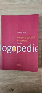 Wetenschappelijk onderzoek in de logopedie, Ophalen of Verzenden, Nieuw, Hogeschool, John van Borsel
