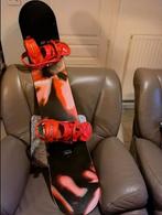 K2 FIRSTLITE 154 CM + Burton bindingen: maat 37-40, Sport en Fitness, Snowboarden, Ophalen, Zo goed als nieuw, Board