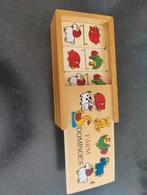 Retro houten domino, Ophalen of Verzenden, Gebruikt