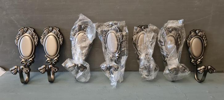 7 Louis XV multi-wandhaken Large, Huis en Inrichting, Woonaccessoires | Kapstokken, Nieuw, Wandhaken, Minder dan 100 cm, Metaal