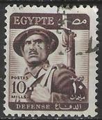 Egypte 1953/1956 - Yvert 315 - Soldaat  (ST), Postzegels en Munten, Postzegels | Afrika, Verzenden, Egypte, Gestempeld