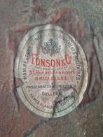 Boîte à chapeau bicorne/stitch Fonson 19e, Collections, Enlèvement ou Envoi