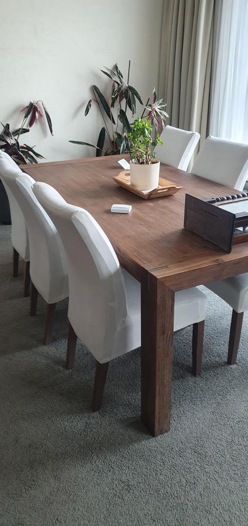 TE KOOP  COMPLETE WOONKAMER, Huis en Inrichting, Tafels | Eettafels, Zo goed als nieuw, Ophalen