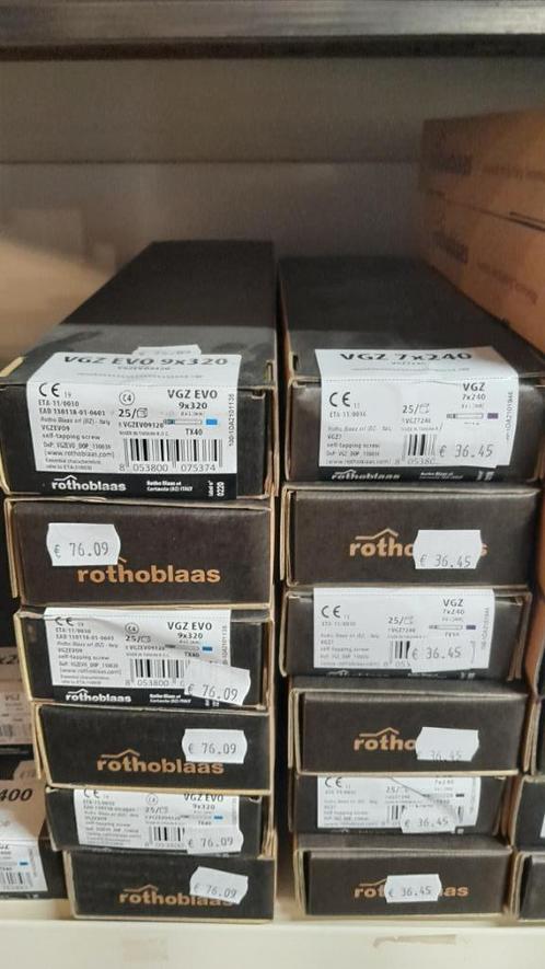 Rothoblaas Constructieve materialen Schroeven, Doe-het-zelf en Bouw, Hang- en Sluitwerk, Nieuw, Overige typen, Inox, Ophalen