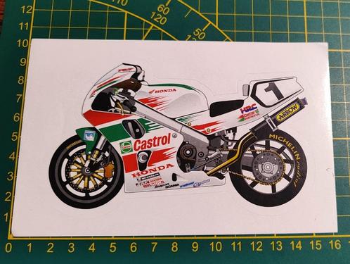 Sticker Castrol moto Honda RC45 RVF750 jaren '90, Collections, Autocollants, Enlèvement ou Envoi