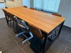 tafel met 8 stoelen, Huis en Inrichting, Tafels | Eettafels, 200 cm of meer, Zo goed als nieuw, Vijf personen of meer, Rechthoekig