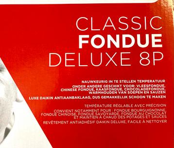 Fondue Bourgini 8 personen nieuw beschikbaar voor biedingen